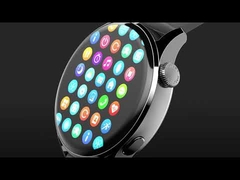 DT3 Smart Watch 1.36inch IP68 Waterproof ECG PPG Heart Rate 390*390 HD 100 DIY Watch Face BT Call /